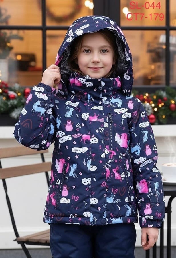 комплект зимний для девочек,комплект верхней одежды playtoday,костюм горнолыжные,детский горнолыжный костюм,зимний костюм для девочек