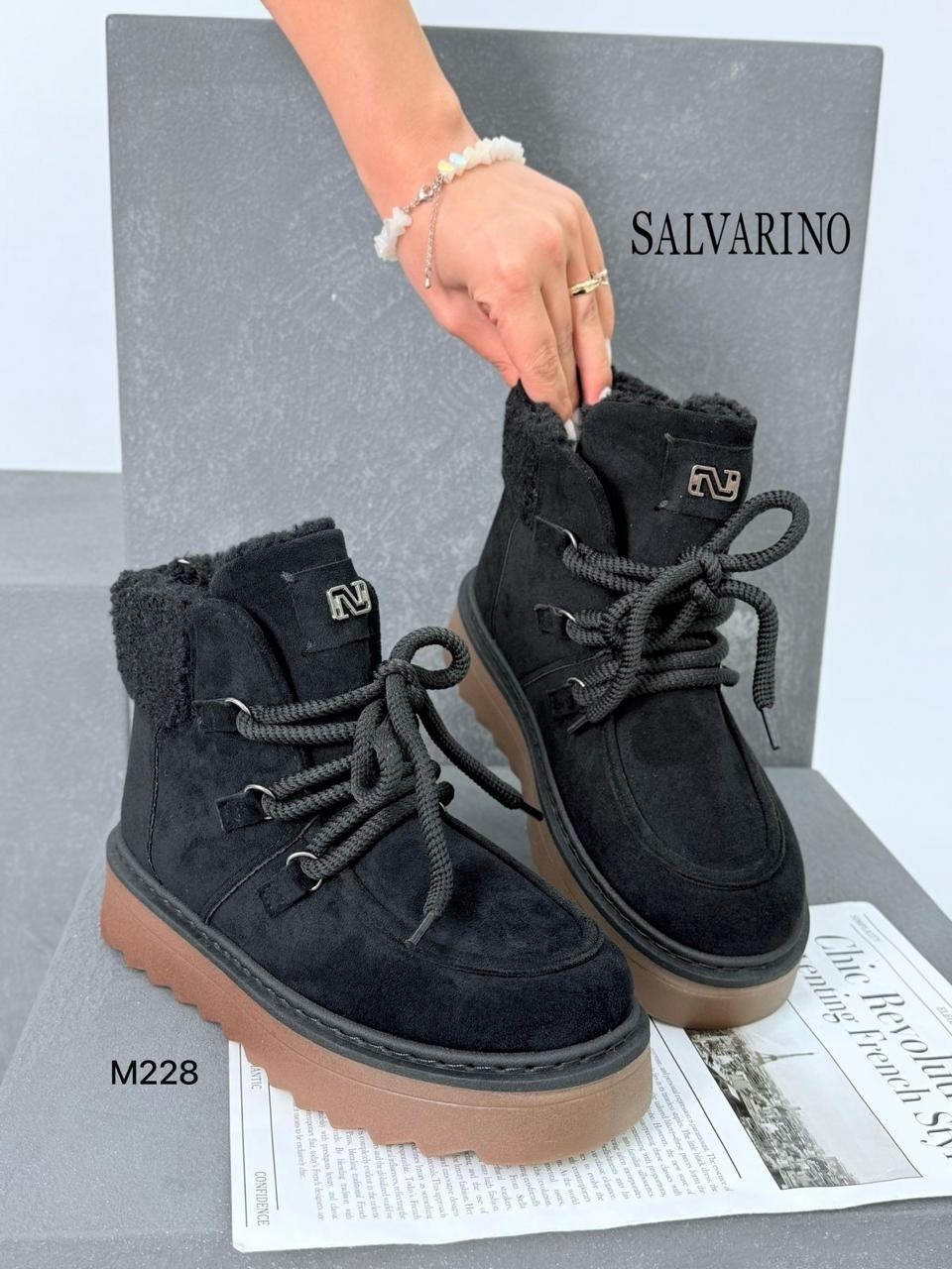 ,угги женские,зимняя женская ,замшевые ботинки, женская