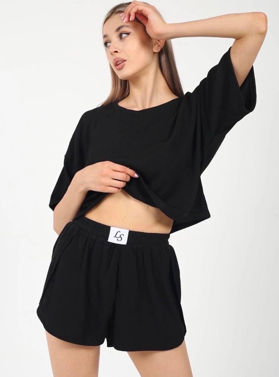 женский костюм с шортами,костюмы с шортами,летний костюм лапша,женские летние костюмы,пижамы женская с шортами