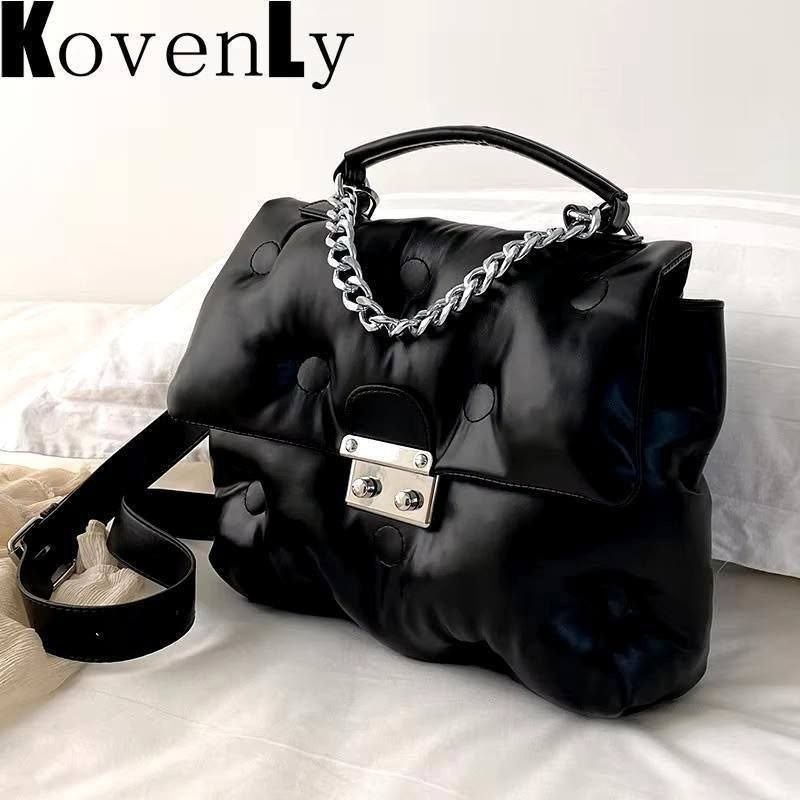 сумка женские сумки,сумка,женский сумка,сумка женская дутая,черная сумка