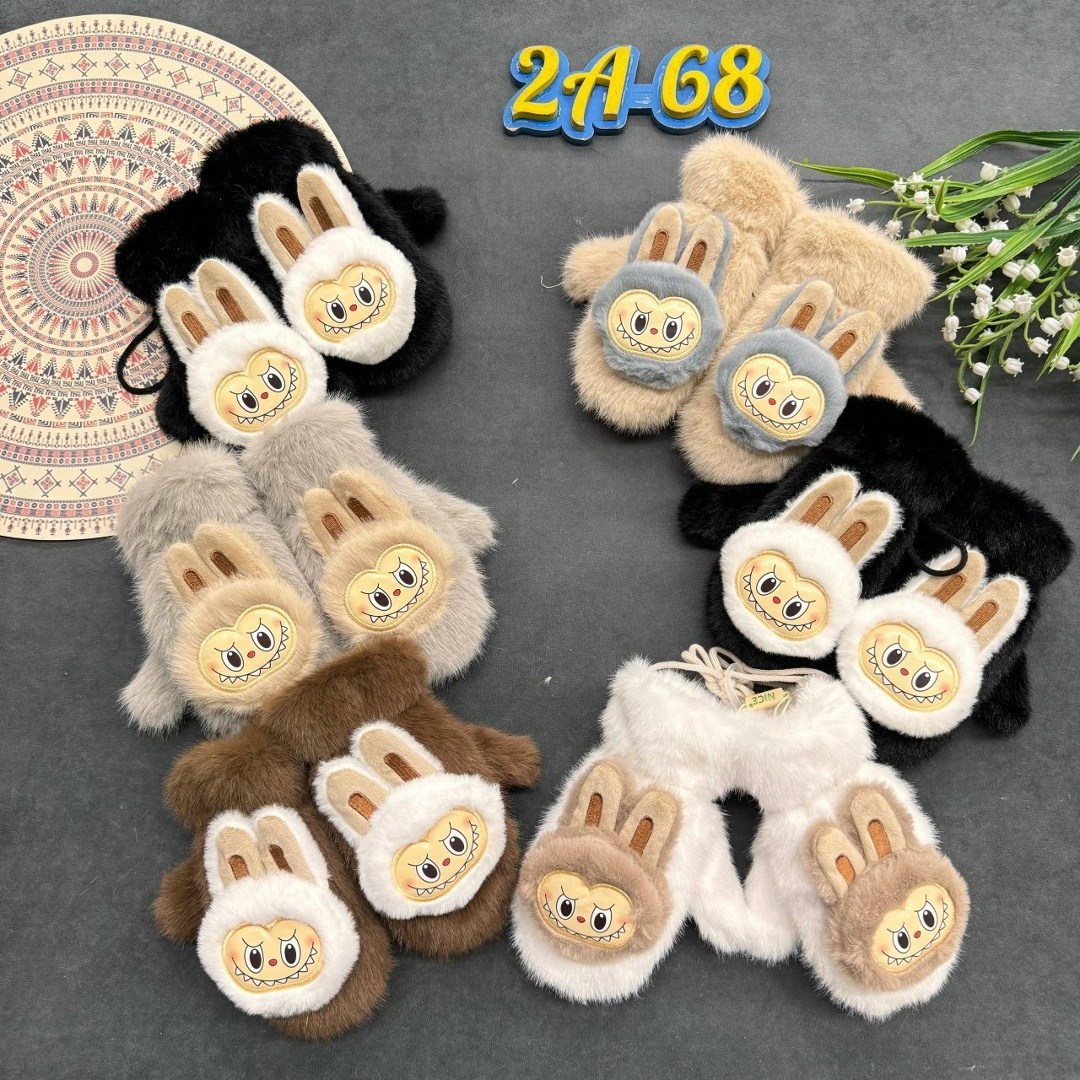 плюшевые варежки,теплые перчатки,мягкие варежки,детские перчатки,меховые перчатки