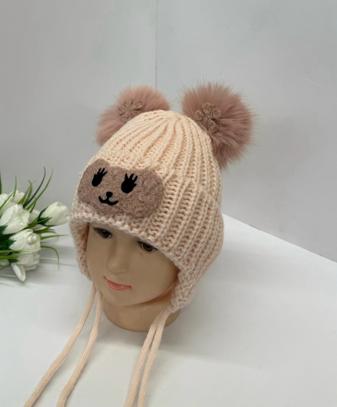 шапка для детей,детская шапка,шапка детская теплая,вязаная шапка,шапка для девочек