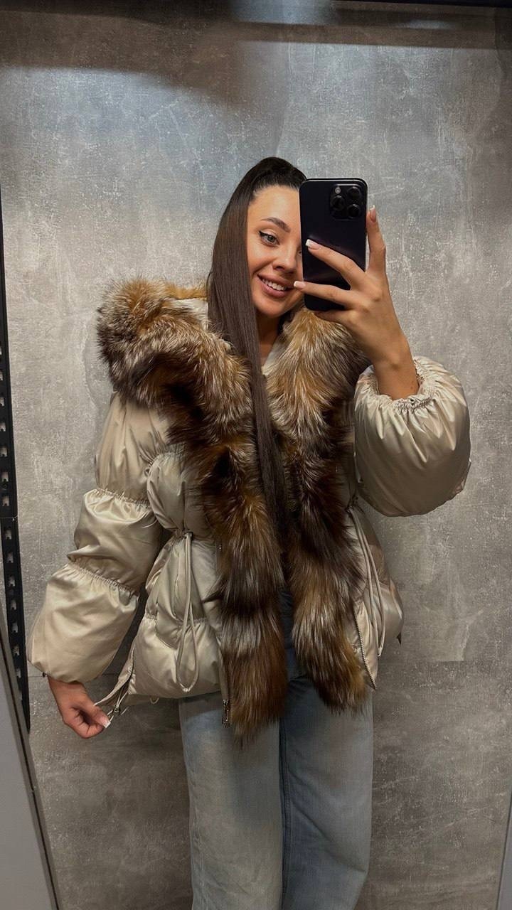 стильные пуховики,пуховики с мехом,пуховик с натуральным мехом,женский пуховик,пуховик короткий