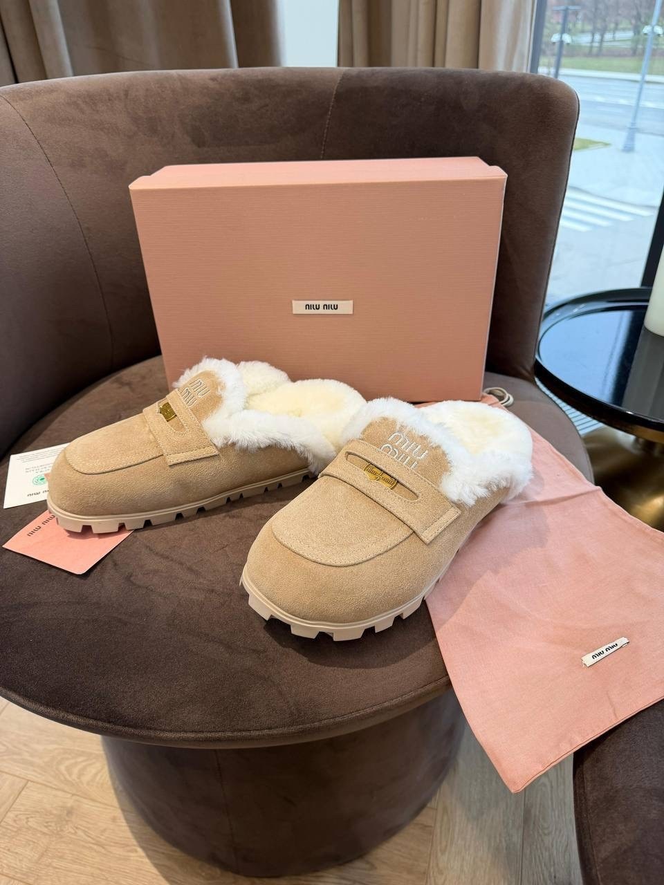 ,тапки с мехом,меховые тапочки,сабо с мехом,тапки меховые