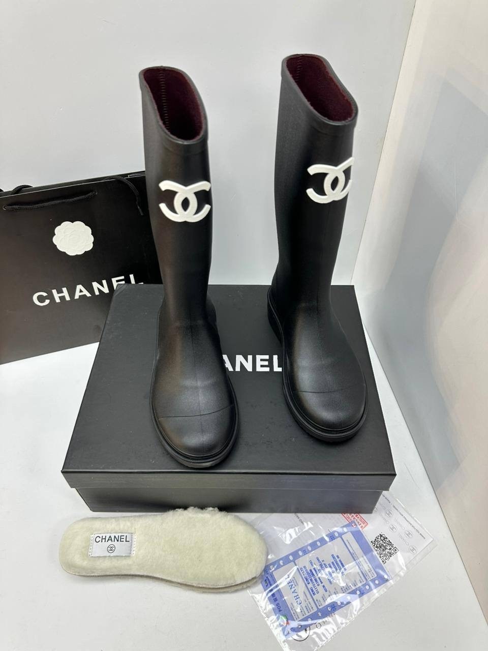 сапоги chanel,резиновые сапоги chanel,резиновые сапоги шанель,резиновые сапоги женские,сапоги шанель