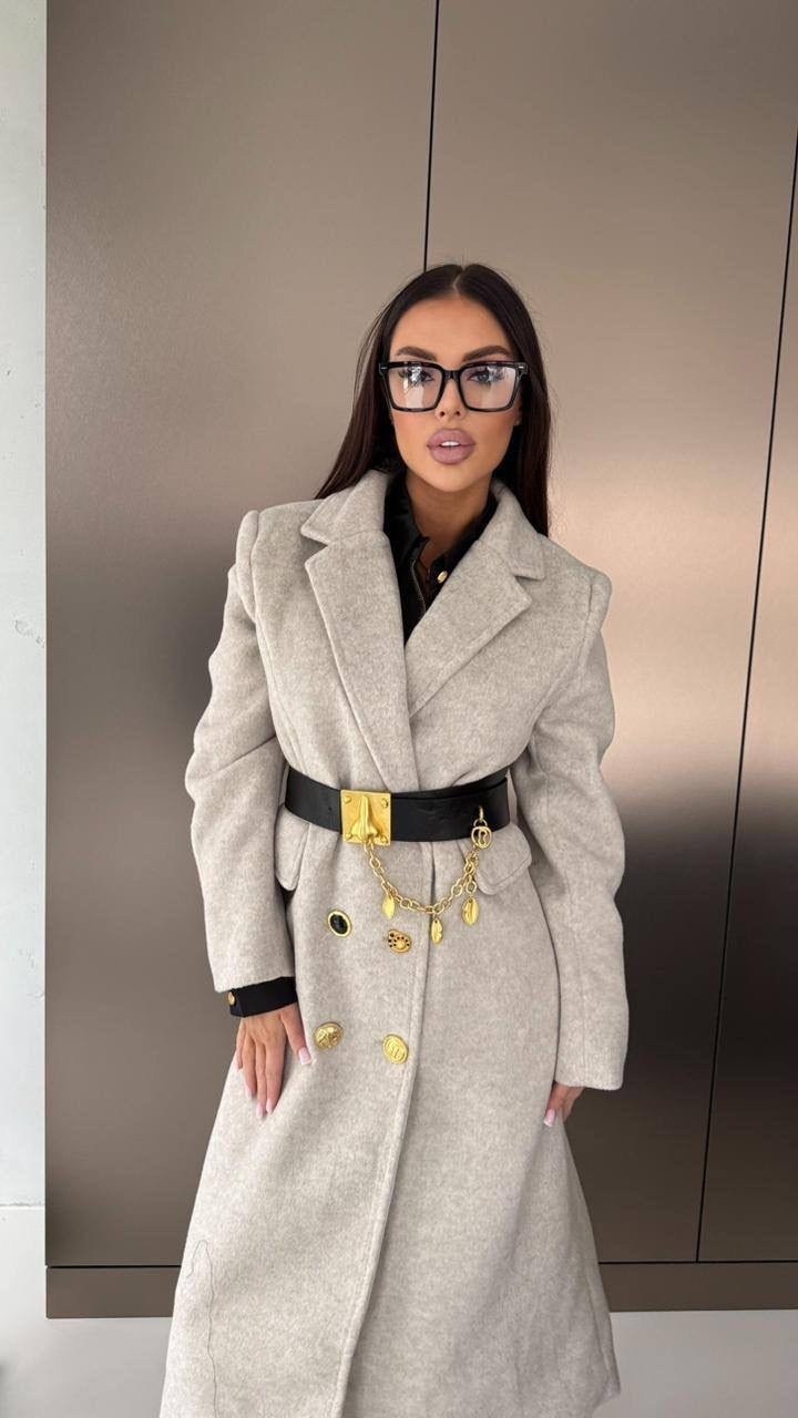 шерстяное пальто,пальто модное,стильное пальто,женское шерстяное пальто,пальто женское серое