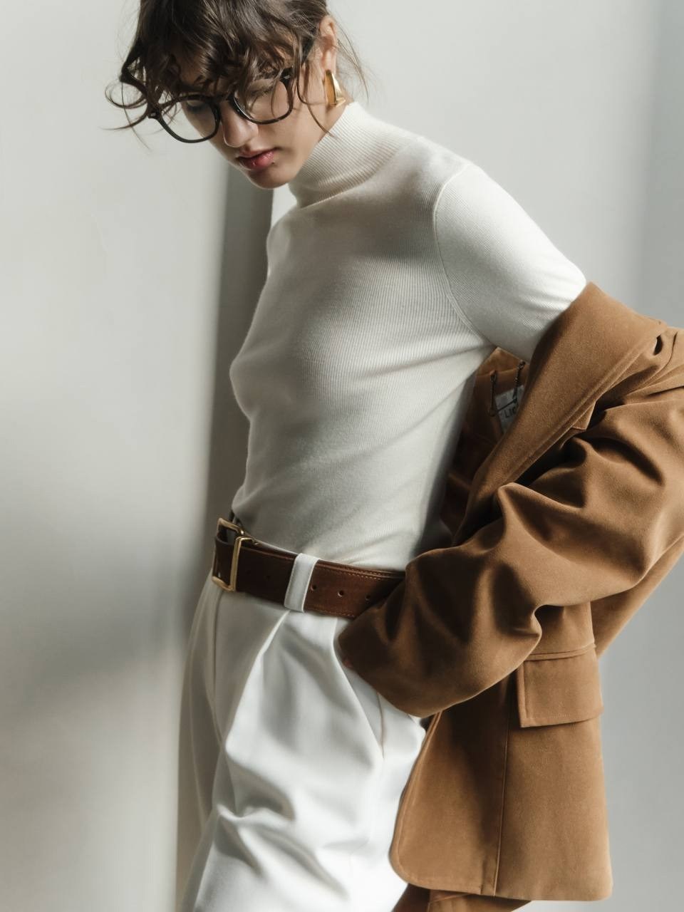 водолазка с высоким воротником,трикотажная водолазка,водолазка lichi,водолазка прямого кроя,водолазка