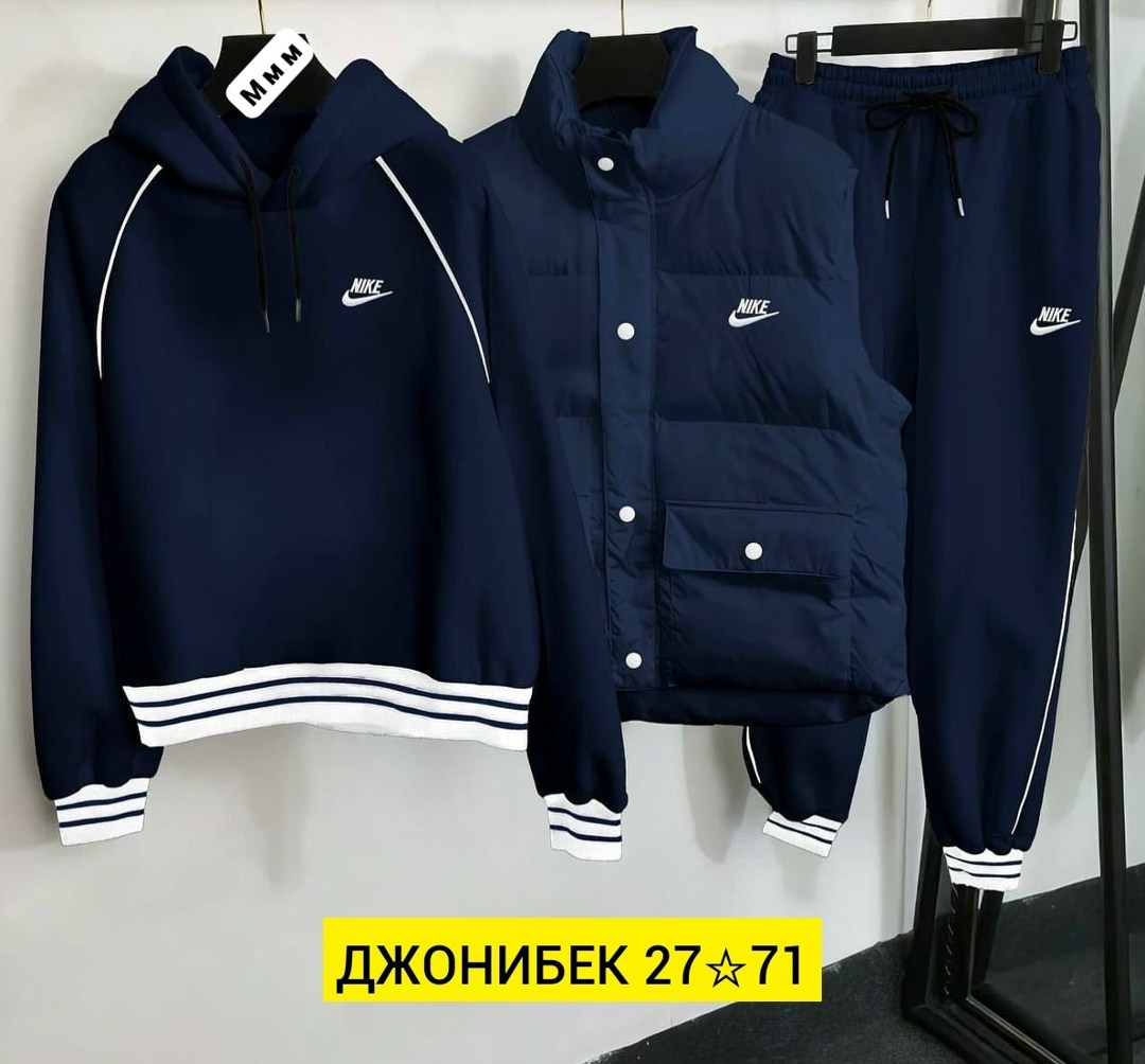 спортивный костюм тройка nike,костюм женский тройка,спортивный костюм nike на флисе,костюм на флисе,спортивные костюмы утепленные