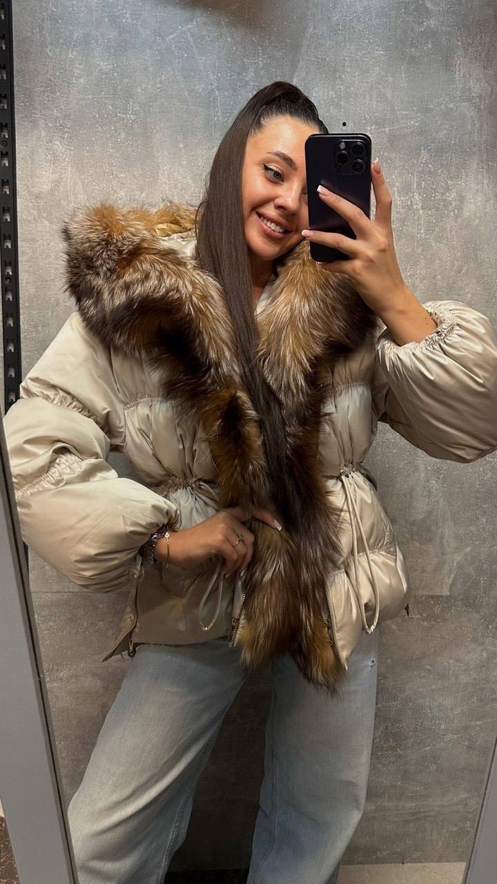 стильные пуховики,пуховики с мехом,пуховик с натуральным мехом,женский пуховик,пуховик короткий
