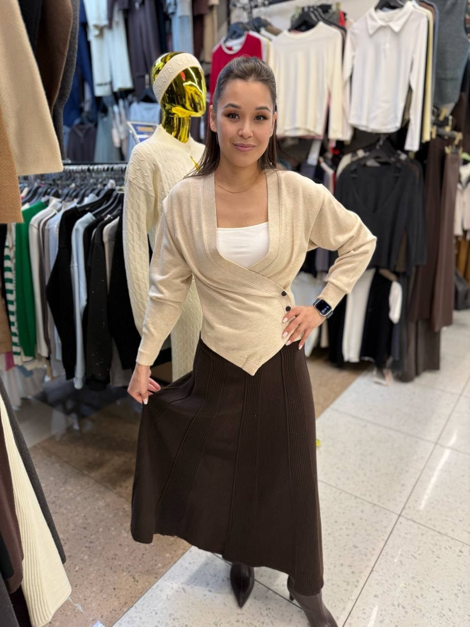 кардиган женский,кардиган,костюм повседневный,одежда женская,кардиган вязаное