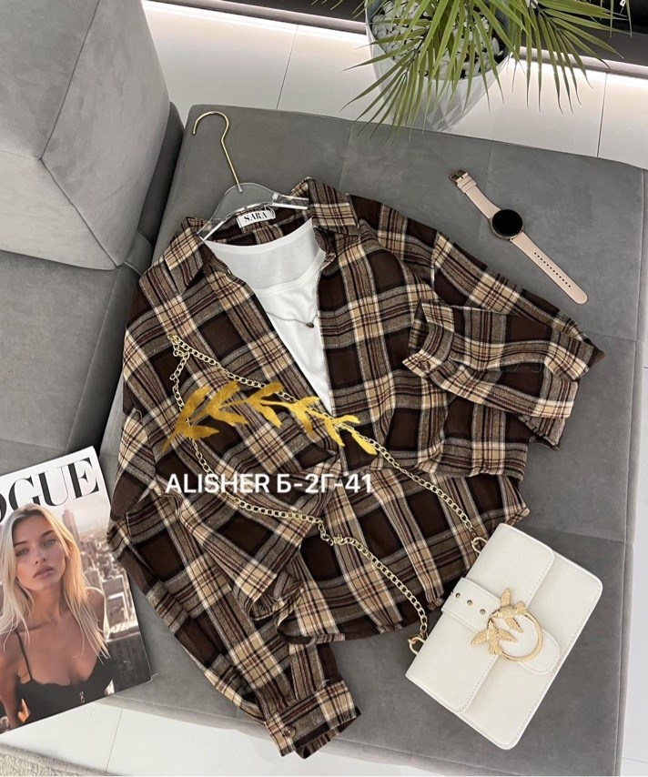 рубашка в клетку,женская рубашка в клетку,рубашка женская оверсайз в клетку,стильная рубашка,повседневная рубашка