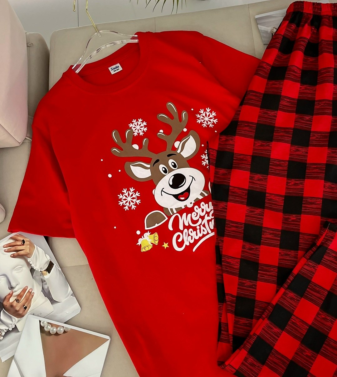 пижама новогодняя,пижама женская новогодняя,пижама мужская новогодняя,пижама новогодняя family look,пижамы женски