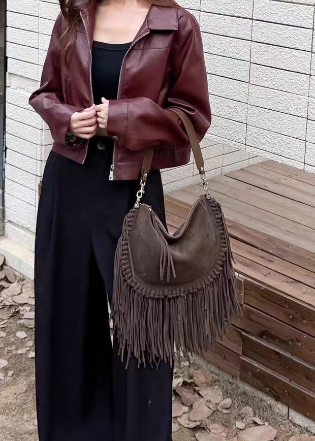 сумка через плечо с бахромой,замшевая сумка,сумка с кисточками,сумка с бахромой,женская замшевая сумка