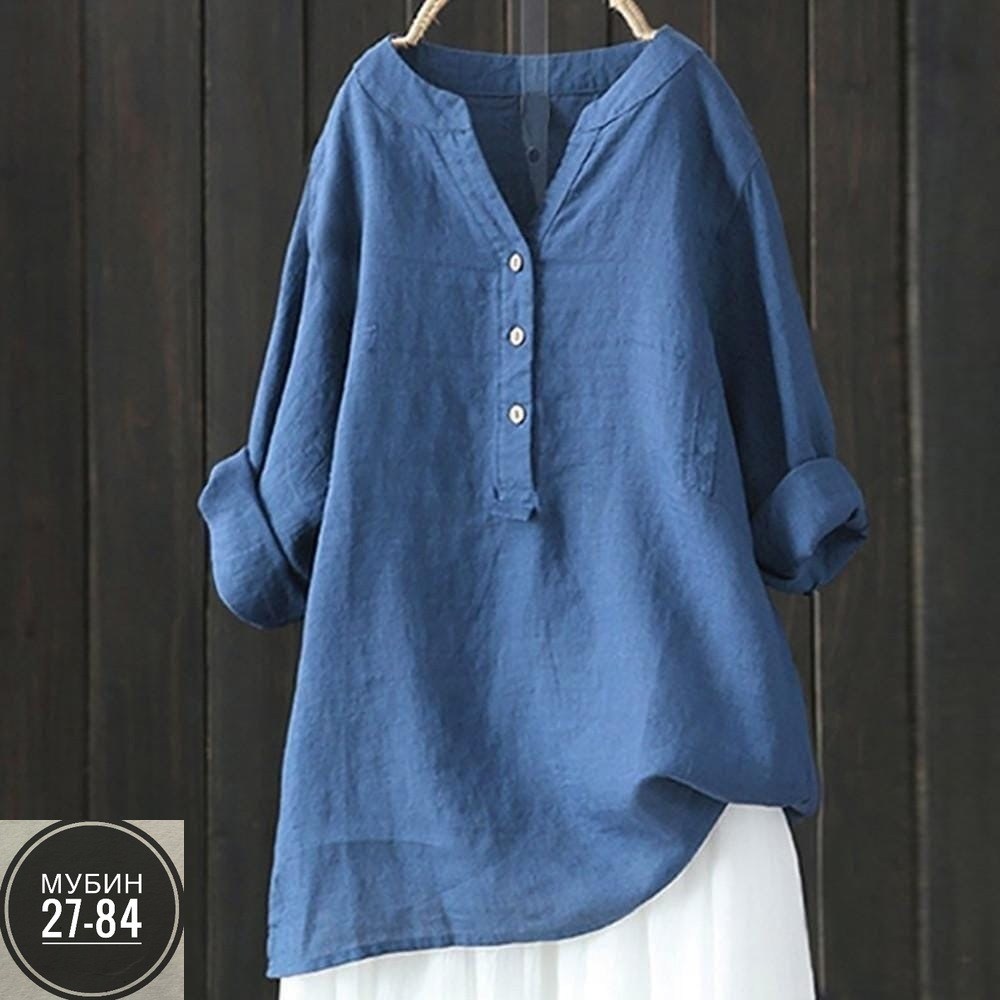 рубашка женская льняная,однотонная женская рубашка,женская рубашка с длинными рукавами,женская рубашка,рубашка свободного кроя