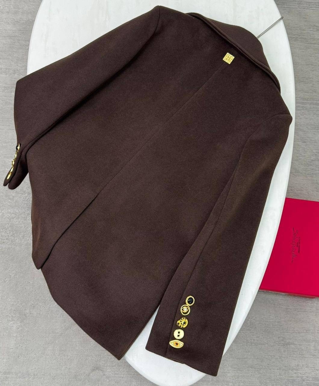 модное пальто,пальто жен,пальто коричневое,полупальто,пальто