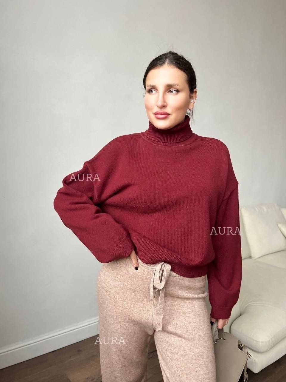 свитер женский,бежевый джемпер,свитер бежевый,трикотажные костюмы,костюм с кофтой