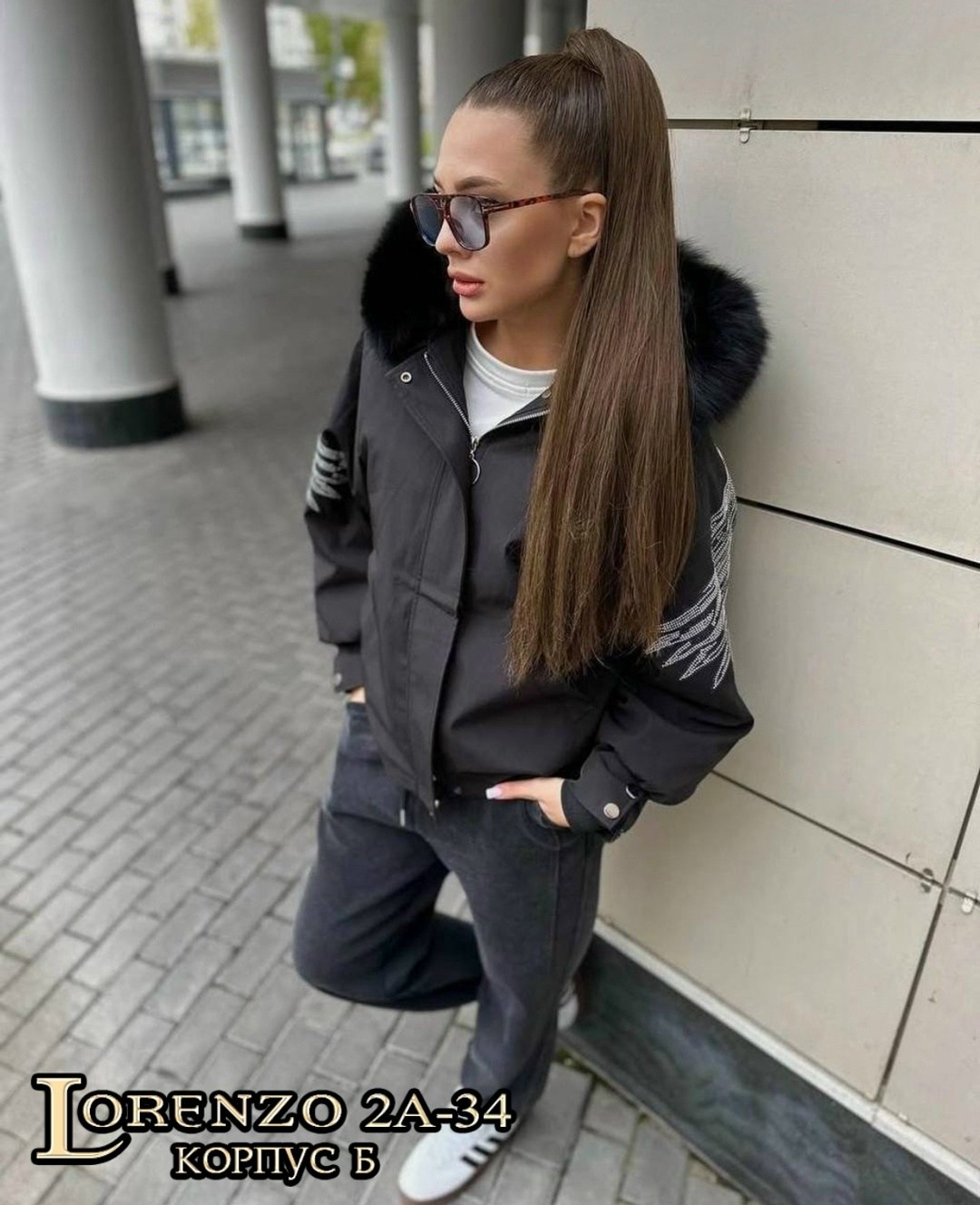 куртка женская с мехом,куртка с крыльями на спине,зимние куртки,меховая куртка,куртка женская