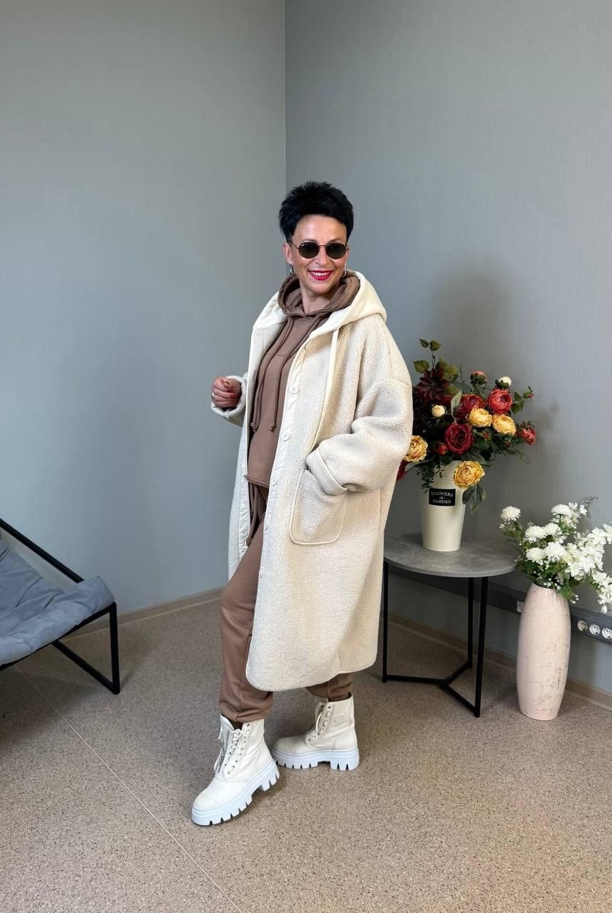 кардиган альпака,пальто кардиган,пальто оверсайз,теплое пальто,кардиган