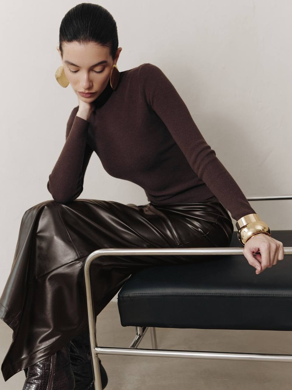 водолазка с высоким воротником,трикотажная водолазка,водолазка lichi,водолазка прямого кроя,водолазка