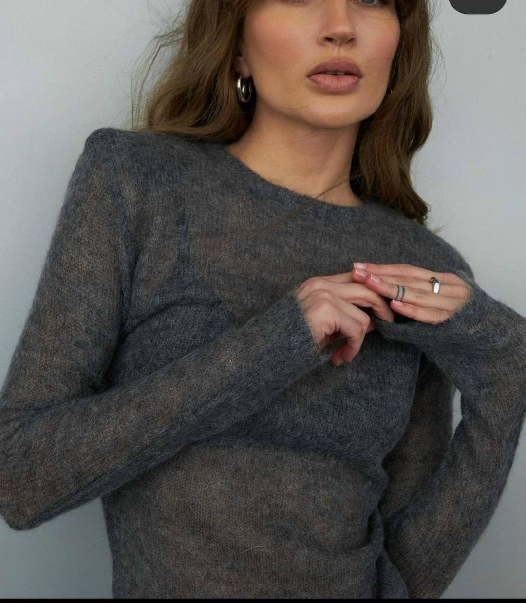 кофта паутинка из мохера,мохеровый пуловер,свитер из мохера,джемпер из мохера,джемпер