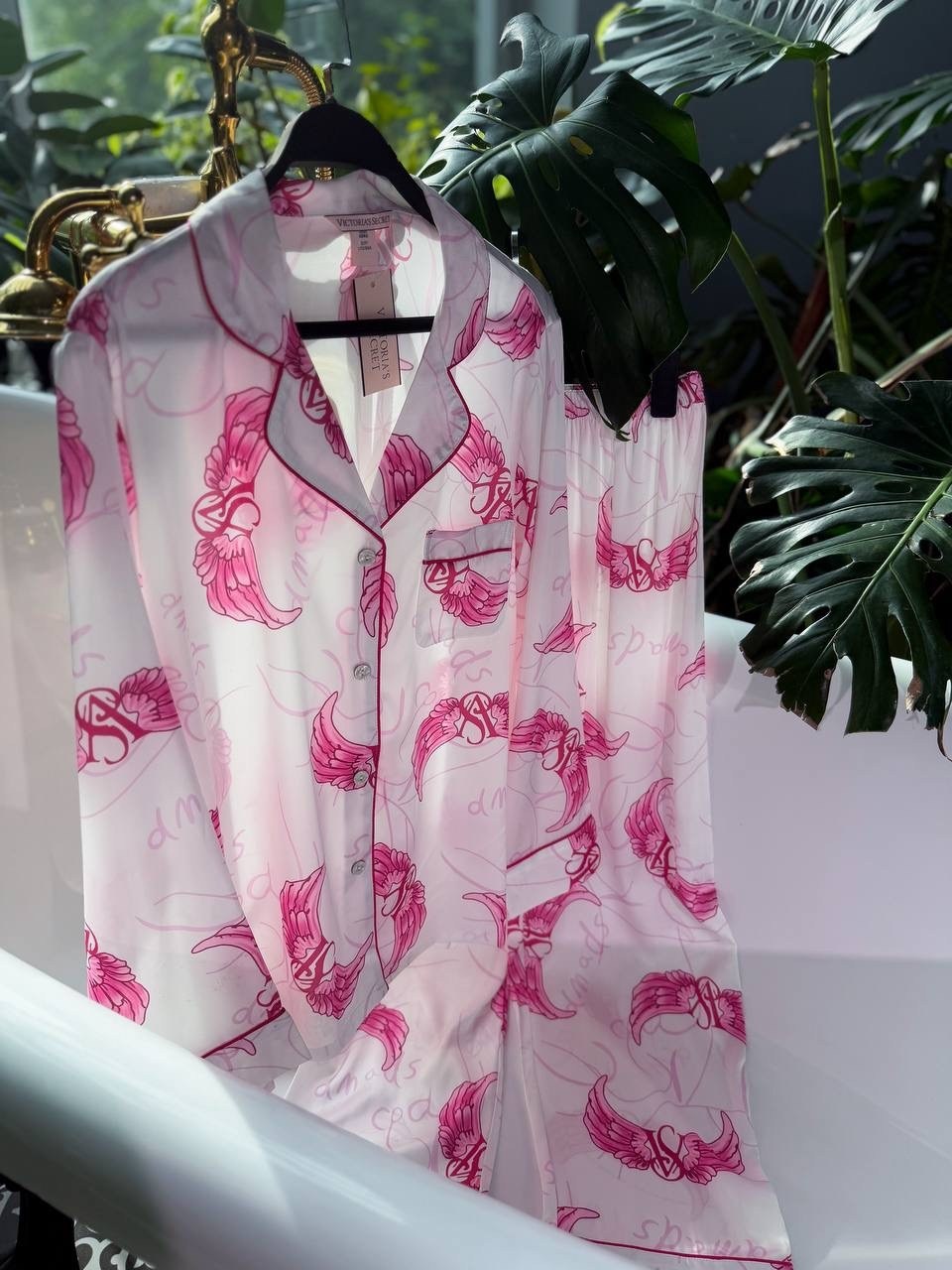 шелковый костюм в пижамном стиле,костюм в пижамном стиле,пижама костюм,пижамы для женщин,пижамы женски