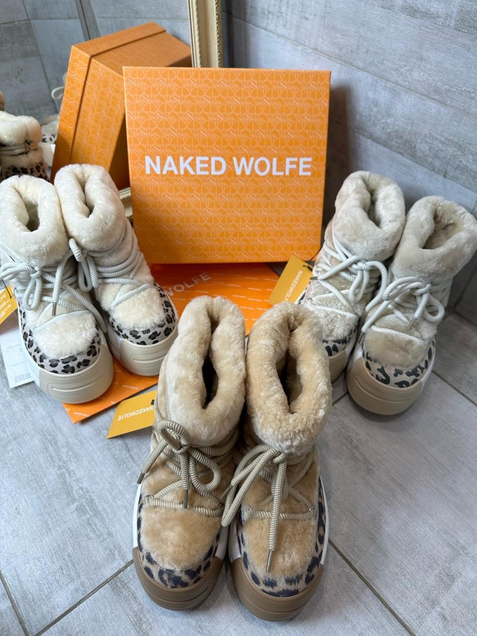 ,угги женские,угги луноходы,naked wolfe ботинки,зимняя женская