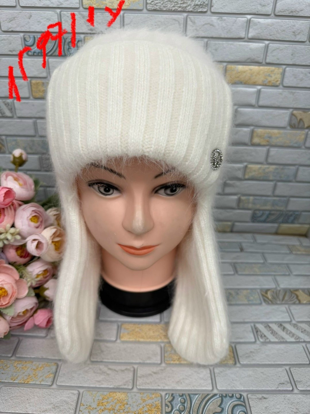 шапка женская,женская вязаная шапка,шапка,шапка женская на флисе,шапка для девочек