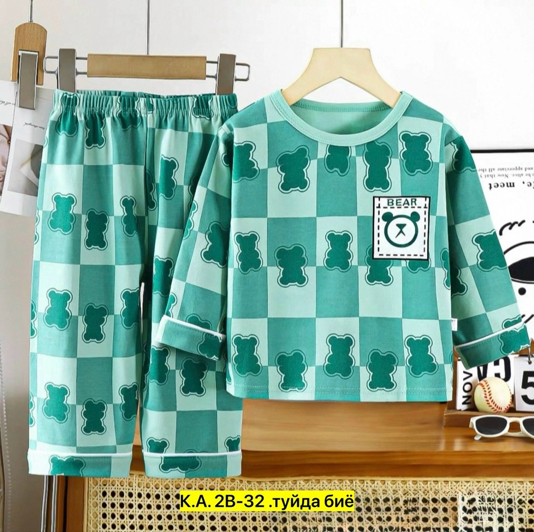 пижама детская,детская теплая пижама,пижама для малыша,комплект пижама,теплая пижама