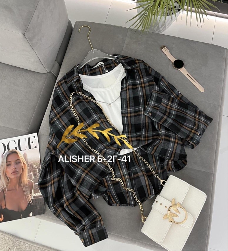 рубашка в клетку,женская рубашка в клетку,рубашка женская оверсайз в клетку,стильная рубашка,повседневная рубашка