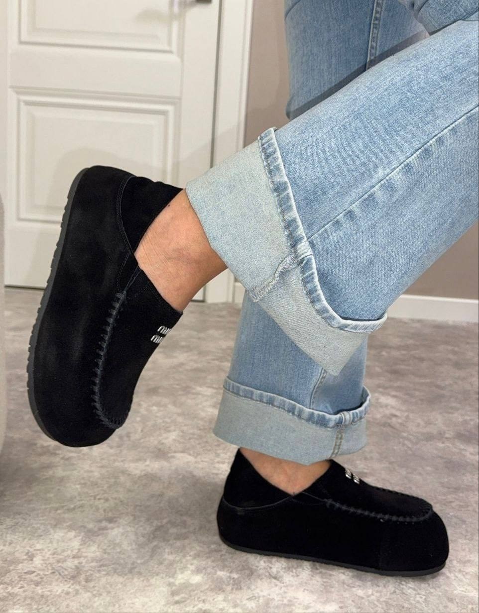 ,мюли женские,женская ,лоферы miu miu,мюли замшевые