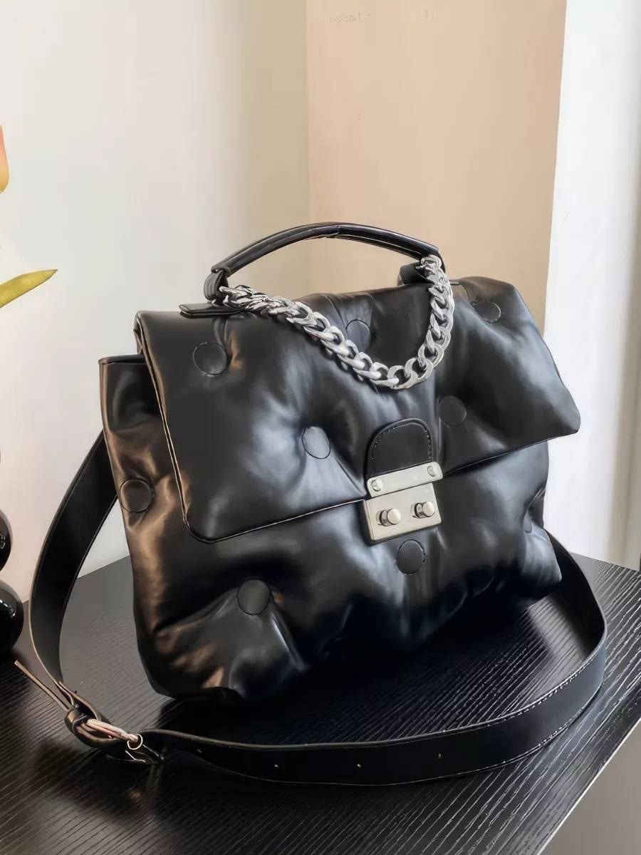 сумка женские сумки,сумка,женский сумка,сумка женская дутая,черная сумка