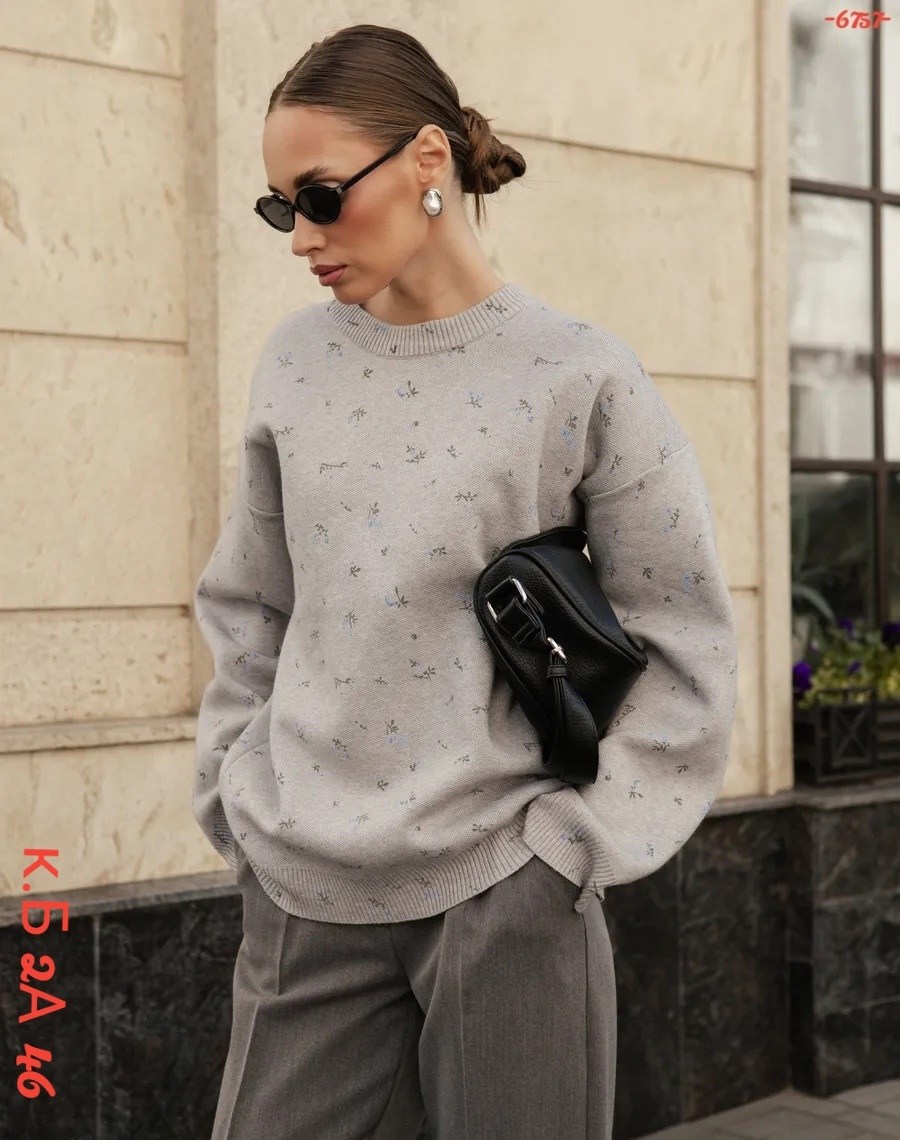 свитшот женская,удлиненный свитер оверсайз,кофта модная,свитер с вышивкой,свитера женские