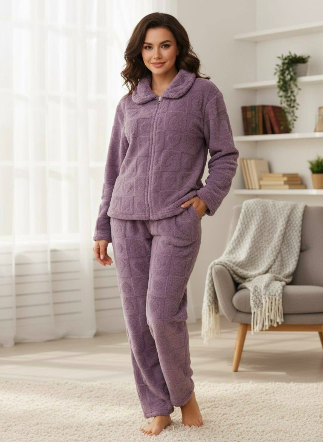 теплая пижама,пижамы для женщин,пижама женская теплая,зимняя пижама,домашняя одежда пижама