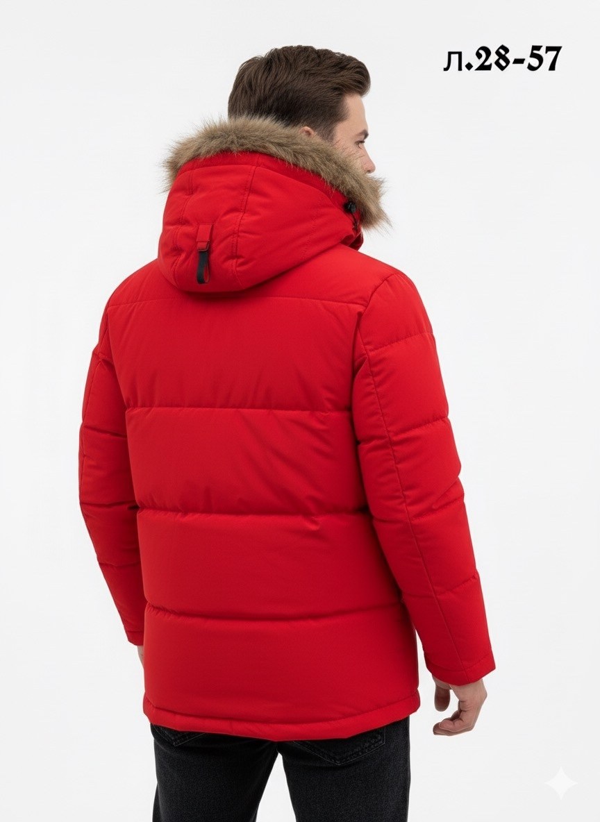 пуховик охара мужской зимние,мужская зимняя куртка,пуховик баон мужской зимний красный,куртка баон мужская зимняя красная,зимняя куртка