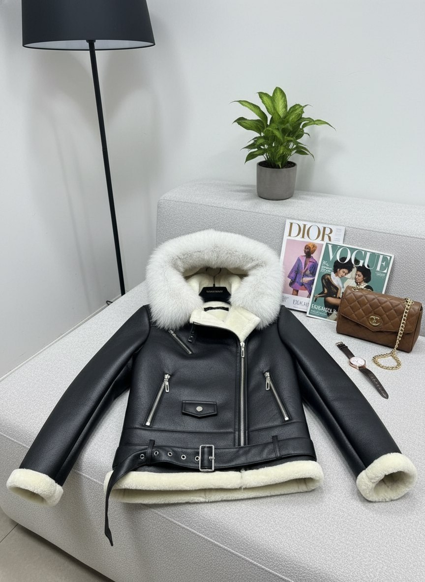 дубленка женская,дубленка женская авиатор,дубленка авиатор,дубленка автоледи,косуха с мехом