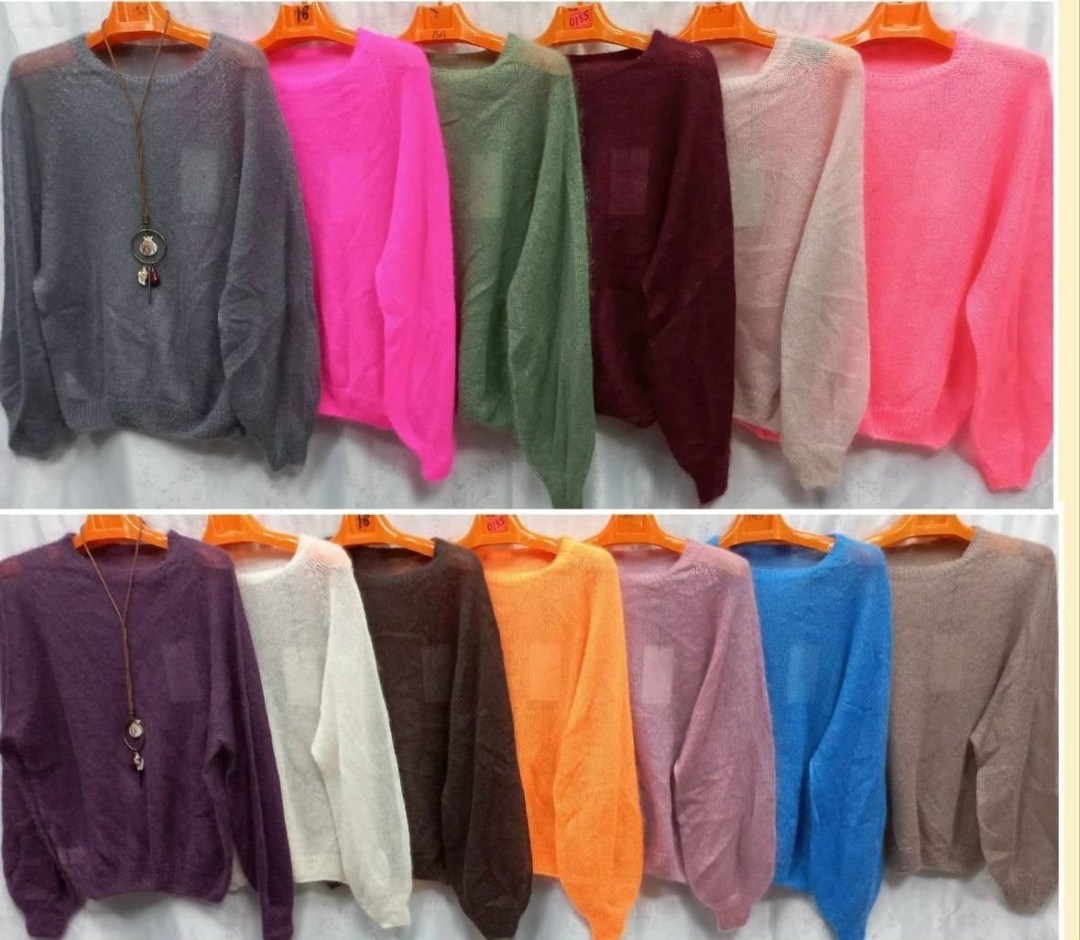 джемпер из мохера,свитер из мохера,мохеровый пуловер,свитер из мохера спицами,мохеровая кофта