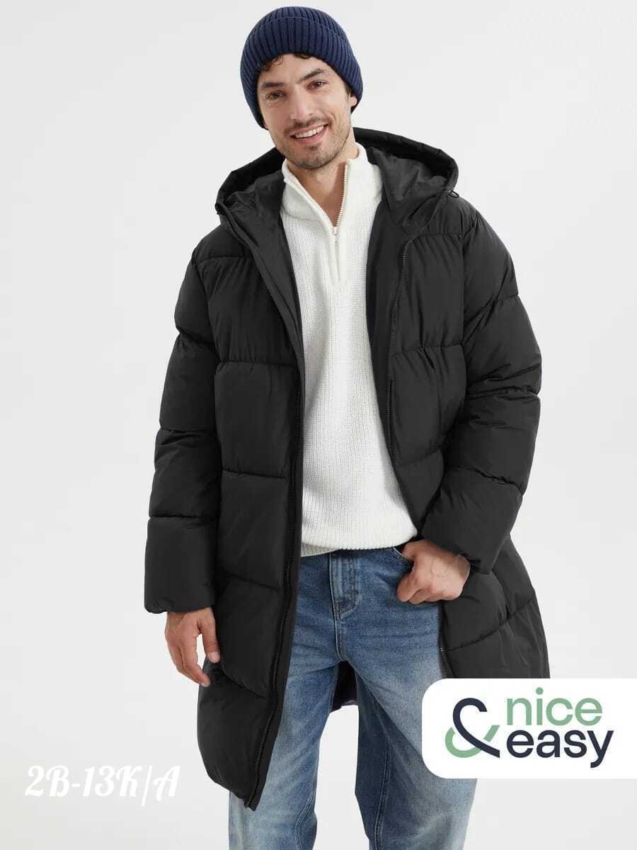 зимняя куртка,удлиненный пуховик,мужская зимняя куртка,зимняя куртка удлиненная с капюшоном,пуховик зимний куртка удлиненная