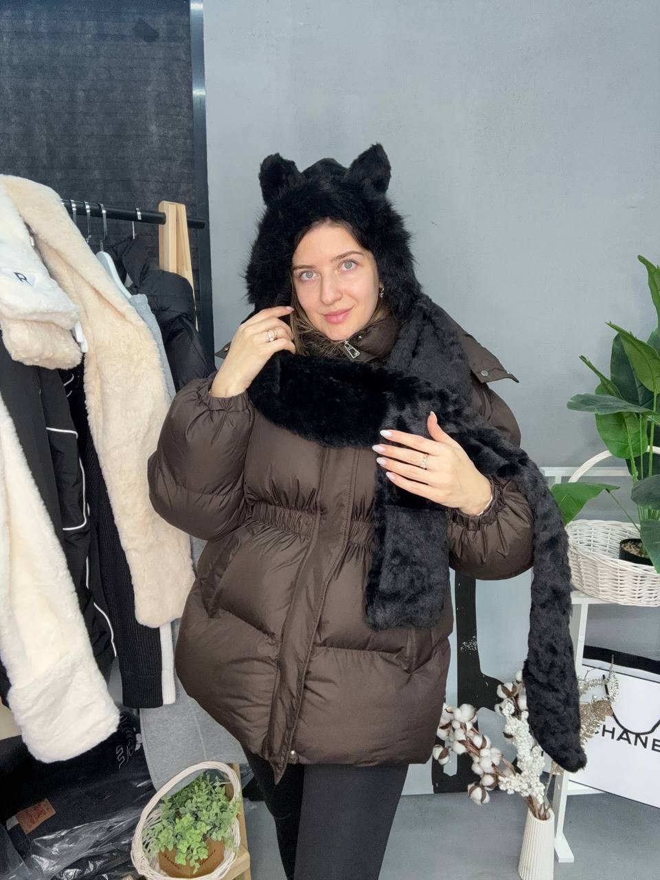 шапка шарф с ушками,шапка шарф,шапка с ушками меховая,шапки с ушами,меховая шапка