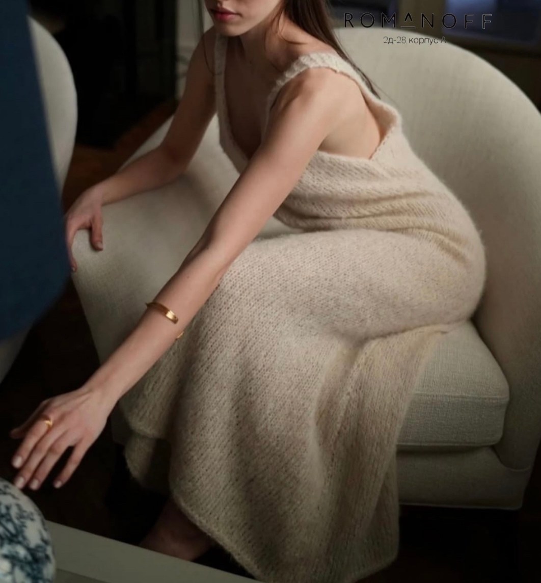 вязаное платье,модели кардиган,вязаное длинное платье,меховая накидка