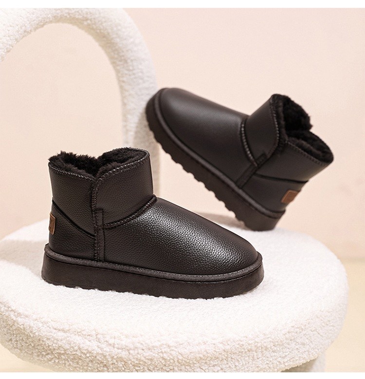 ботинки угги кожаные 2025,мужские зимние ботинки,зимние ботинки,зимние ботинки с мехом,женская зимняя