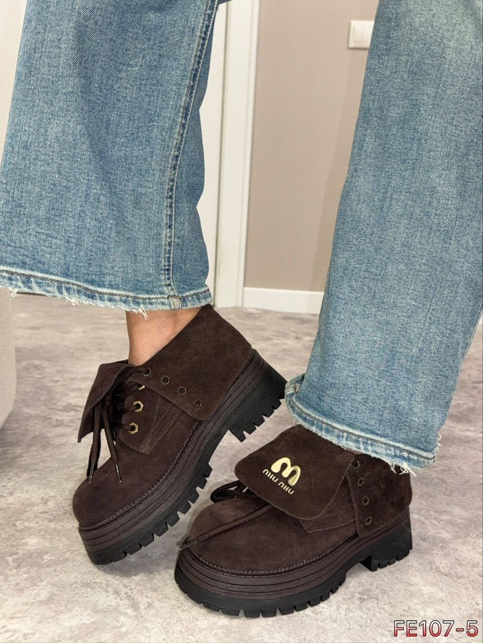 ,женские ботинки,ботинки miu miu, женская, повседневные