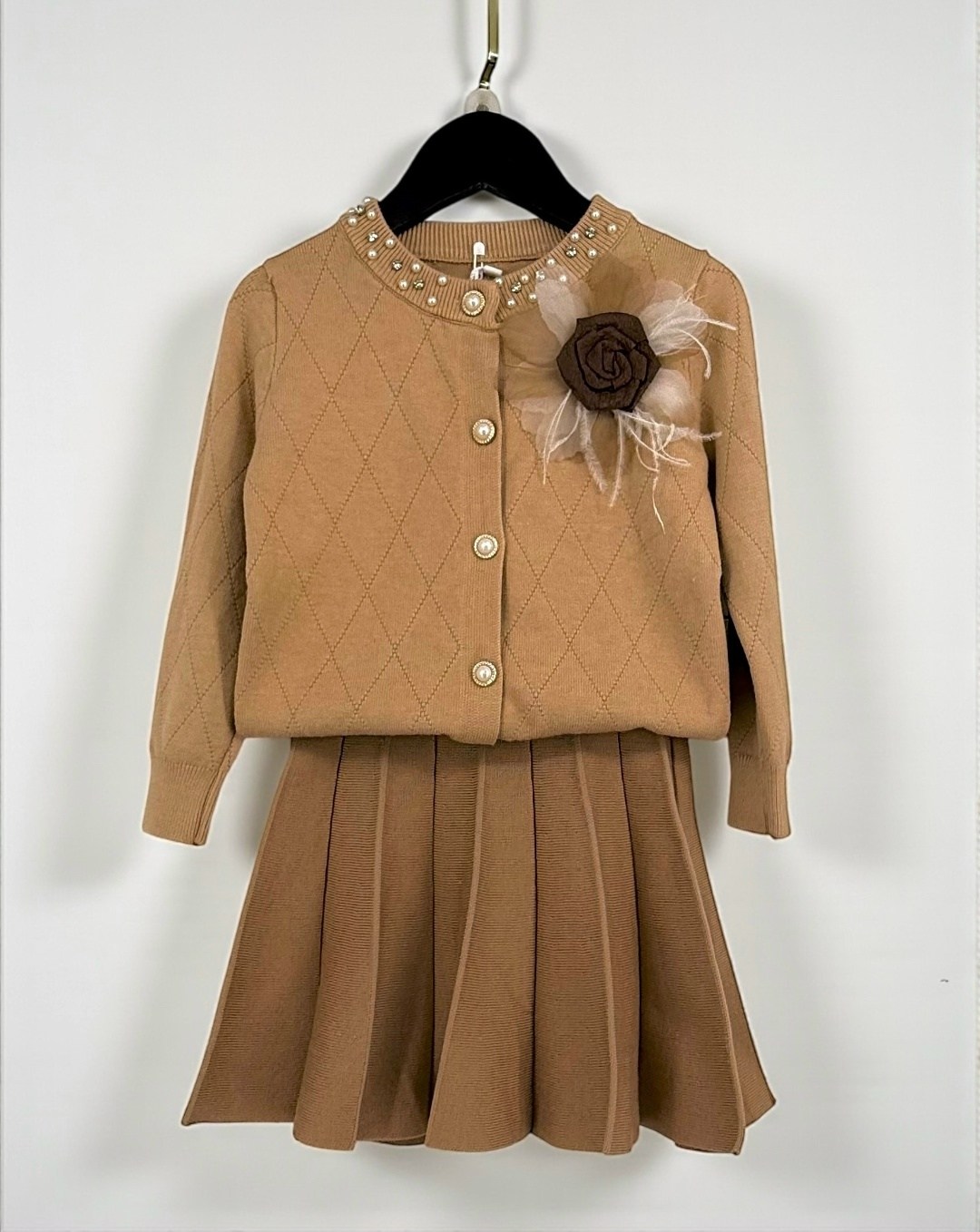 кардиган для девочек,комплект одежды для девочек,кофта для девочек,костюм с юбкой для девочки,кардиган детский