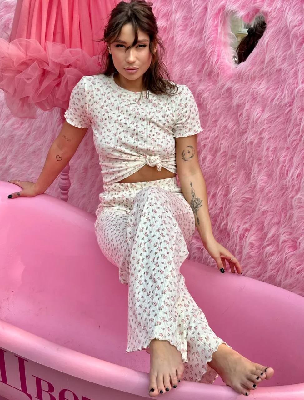 пижамы женски,пижама со штанами,пижамы для женщин,пижама со штанами с принтом,пижама женская штаны