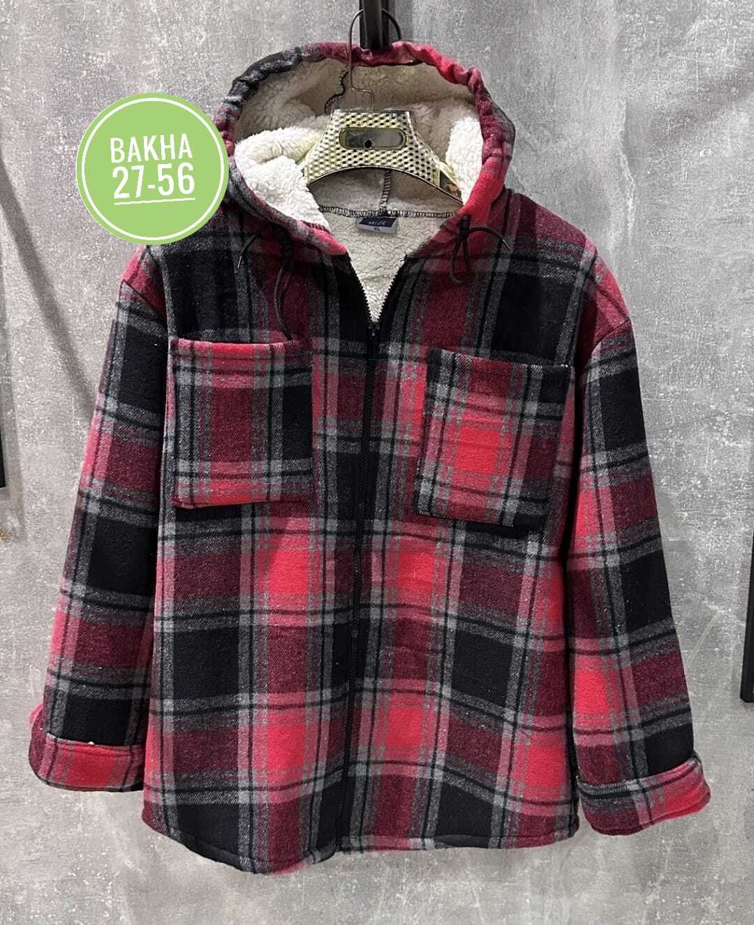 рубашка теплая в клетку оверсайз,рубашка в клетку теплая,женская тёплая рубашка в клетку оверсайз,теплая рубашка,клетчатая рубашка с капюшоном