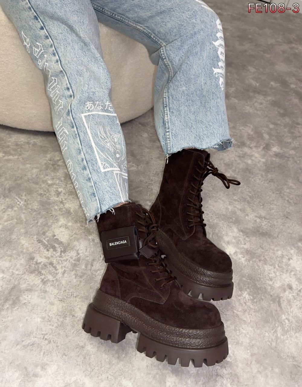 ботинки balenciaga,,стильные ботинки,ботинки зимние balenciaga женские, баленсиага