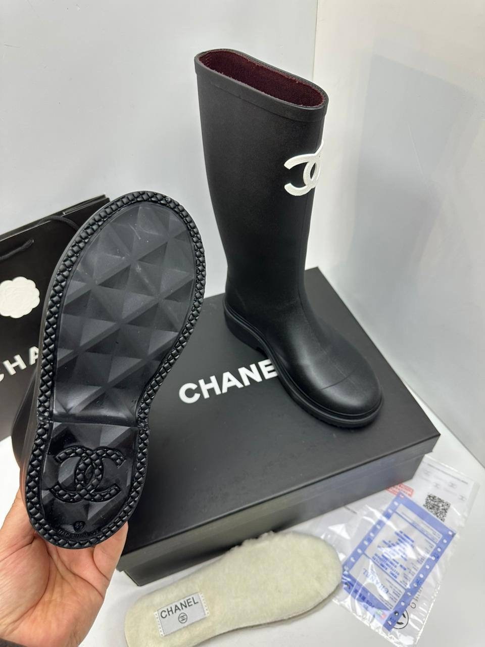 сапоги chanel,резиновые сапоги chanel,резиновые сапоги шанель,резиновые сапоги женские,сапоги шанель
