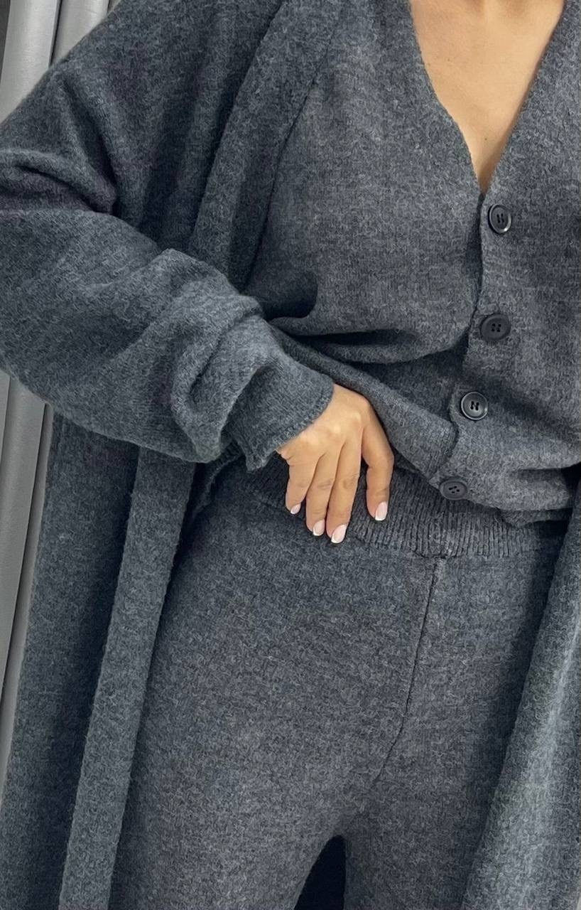 трикотажные костюмы,кардиган,женский костюм вязаный,стильные кардиганы,костюм вязаный