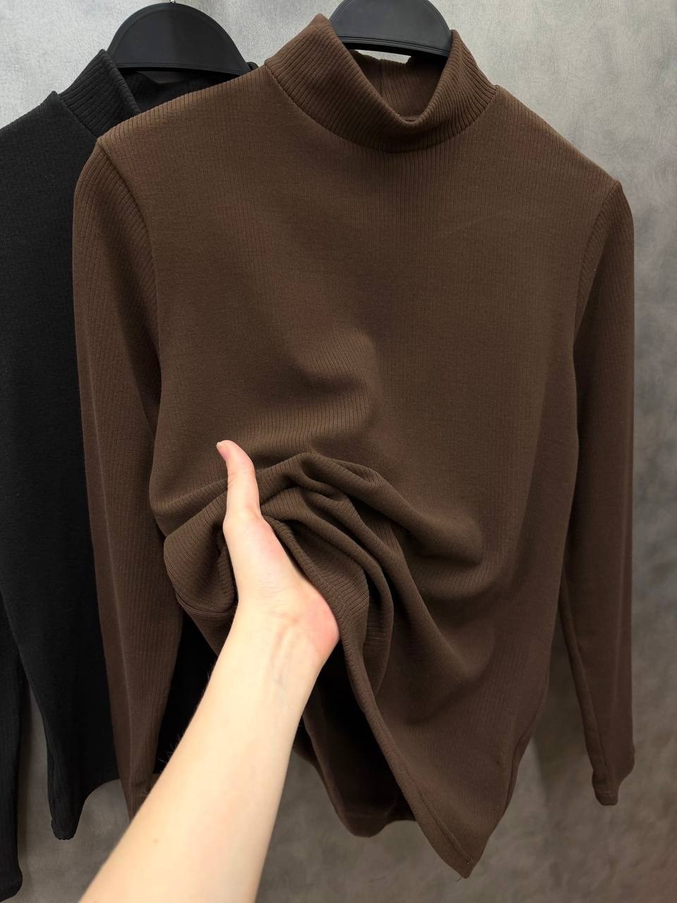водолазка с высоким воротником,трикотажная водолазка,водолазка lichi,водолазка прямого кроя,водолазка