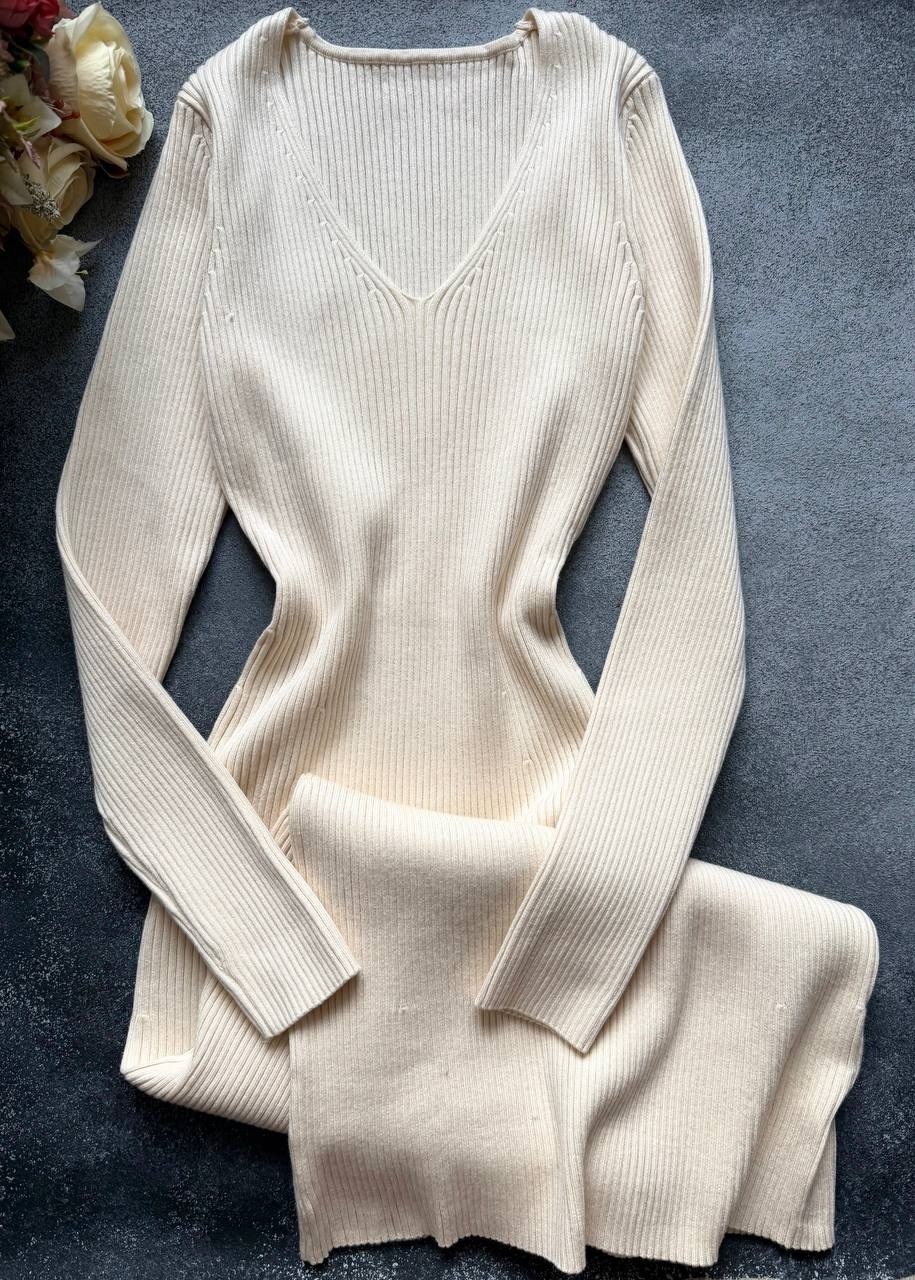 платье женское длинное вязаное,трикотажное длинное платье,вязаное длинное платье,платья элегантные,платье миди с длинными рукавами