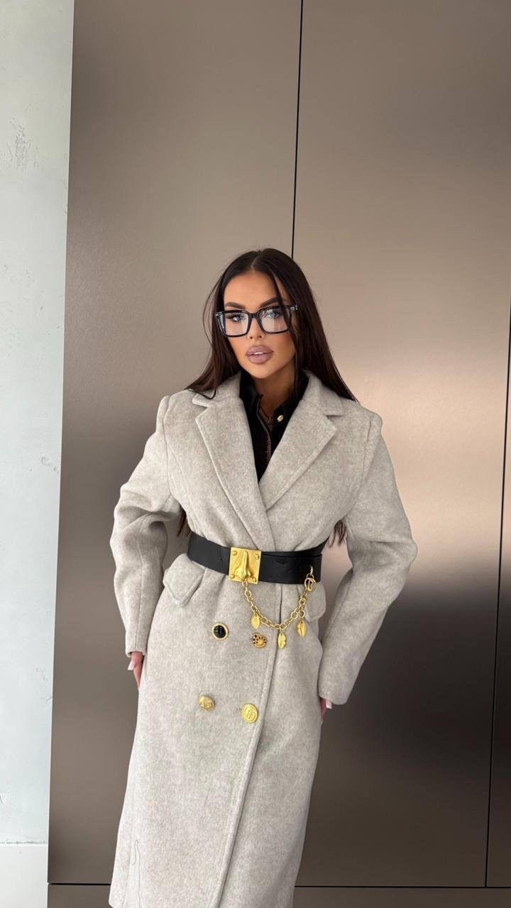 шерстяное пальто,пальто модное,стильное пальто,женское шерстяное пальто,пальто женское серое